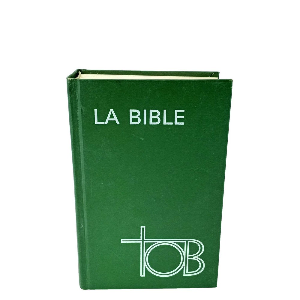 La Bible TOB Traduction Œcuménique 1988 French Edition Cerf Hardcover